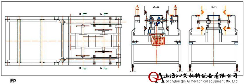 PET瓶倒瓶殺菌機示意圖 PET瓶倒瓶殺菌機示意圖