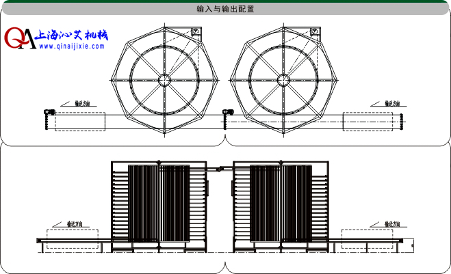 網帶螺旋塔示意圖 網帶螺旋塔示意圖