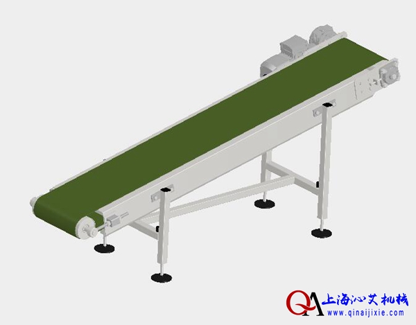 斜坡皮帶輸送機加工設計圖紙 斜坡皮帶輸送機加工設計圖紙